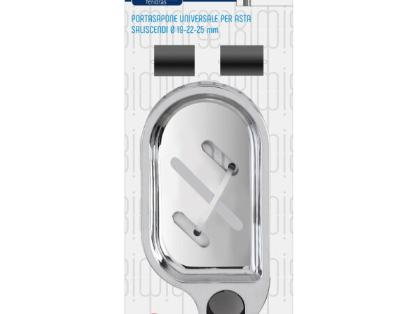 Mensola Portasapone Universale per Saliscendi Doccia Hidra 3