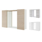 Pensile Bagno 1 Anta Rovello Mobile Noce Canaletto Feridras 8