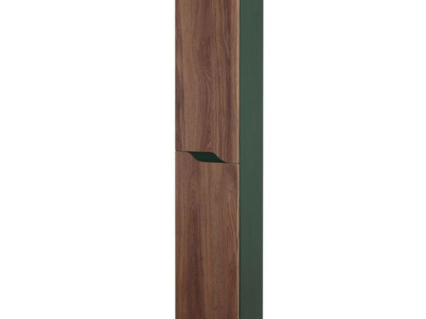 Pensile Bagno Verde Noce Canaletto 2 Ante Minori Maiori