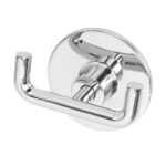 Porta Rotolo da Bagno Adesivo Senza Fori in Acciaio Idea 7