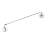 Portasciugamani Bagno a Muro Adesivo Senza Fori Cromo Idea 5