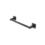 Porta Asciugamani da Bagno Nero a Parete Barra 50 cm Black Rock 8