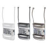 Piantana Portasciugamani Bamboo e Acciaio 2 Bracci Feridras 10