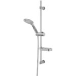 Saliscendi Doccia con Doccetta Monogetto e Asta 63 cm Hidra 7