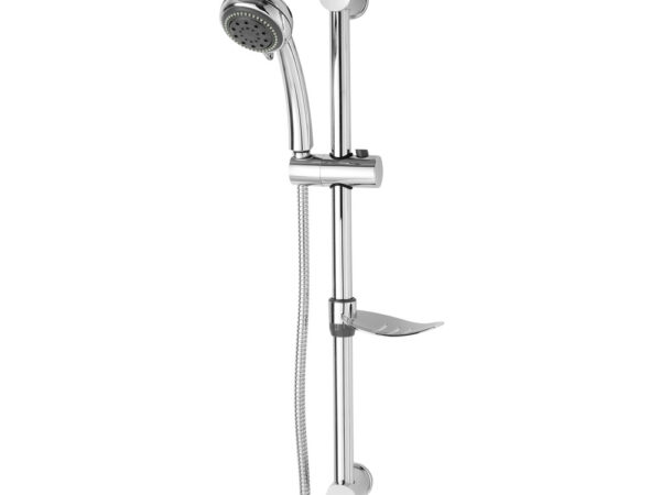 Saliscendi Doccia Regolabile con Doccetta Risparmio Acqua