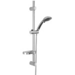 Saliscendi Doccia Regolabile e Doccetta 5 Funzioni Acqua Stop 5