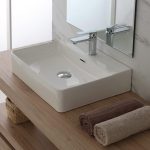 Lavabo da Appoggio Bagno Tondo in Ceramica Lavandino Ciotola 4