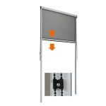 Zanzariera a Rullo con Catenella Verticale per Finestre e Porte 7