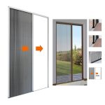 Zanzariera Plissettata Apertura Laterale Riducibile per Porta 6