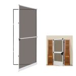 Zanzariera Priscilla per Porta a Battente Riducibile in Alluminio 6