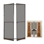 Zanzariera Priscilla per Porta a Battente Riducibile in Alluminio 10