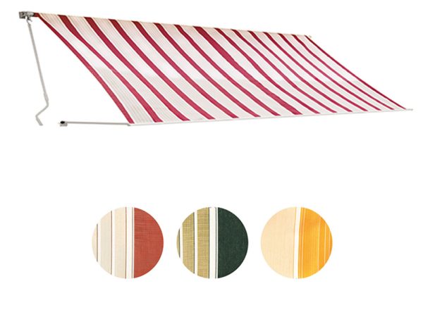 Tenda da Sole con Manovella a Barra Quadra per Balcone Eco