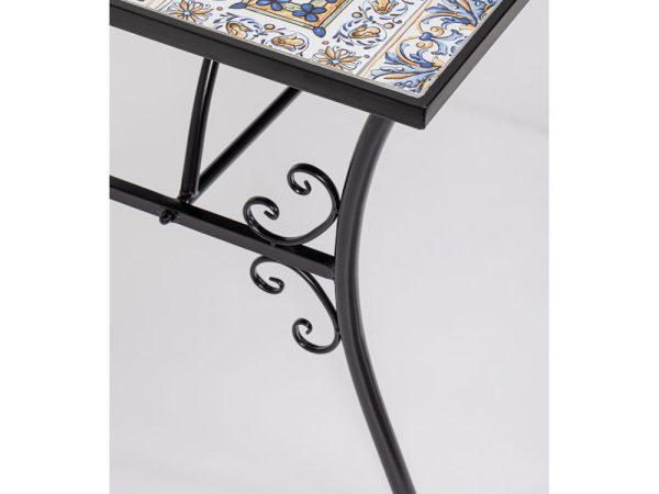 Tavolo da Esterno in Ceramica Rettangolare Mykonos 3