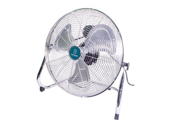 Ventilatore da Pavimento a Terra Industriale Acciaio 3 Velocità