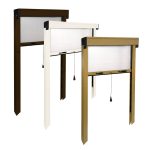 Zanzariera a Rullo Avvolgibile Verticale per Finestra SLIM Riducibile 10