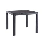 Set Mobili da Giardino Tavolino 2 Poltrone Bianco Rio Balcony 13