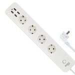 Ombrellone da Giardino con Luci Led e Palo Centrale in Alluminio 12