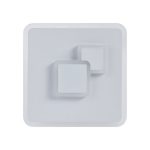 Plafoniera a LED Quadrata in Metallo Applique Cadegal Eglo 11