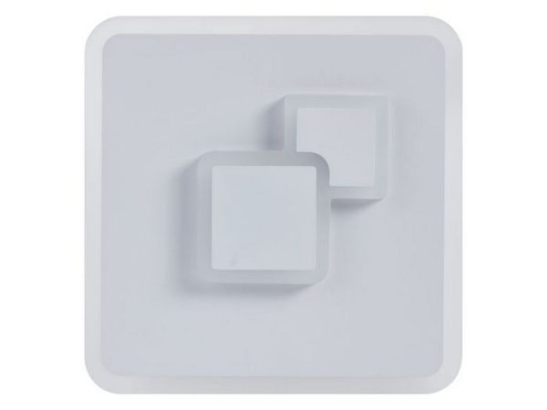 Plafoniera a LED Quadrata in Metallo Applique Cadegal Eglo 3