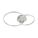 Lampadario con 2 Cerchi Led e Dimmer RGB Palmaves 3 Eglo 7