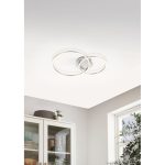 Lampadario con 2 Cerchi Led e Dimmer RGB Palmaves 3 Eglo 8