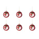 Palline di Natale a Cipolla Diamond Oro 10 cm 4 Pz 7