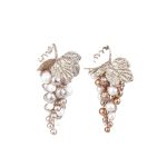 Palline con Babbo Natale e Fiocco di Neve Rosse 9