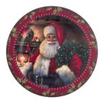 Tovaglia Copritavolo Rettangolare Natalizia in Gobelin Shabby Blanc Mariclò 5