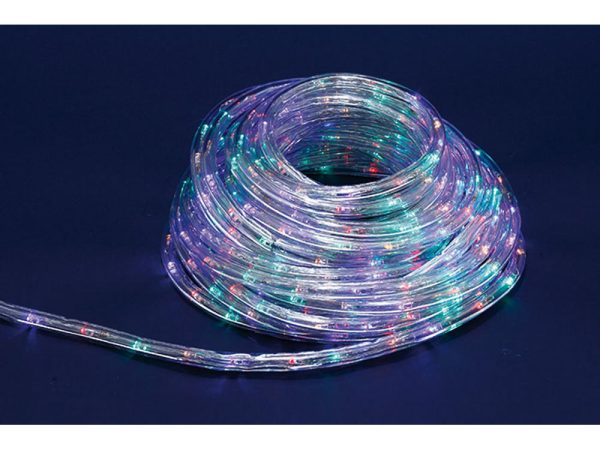 Tubo Luminoso con Luci Led Natalizio da Esterno 8 Funzioni