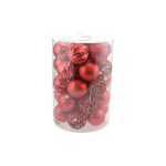 Set Palline di Natale Oro in Box da 41 Pz 6 cm 4