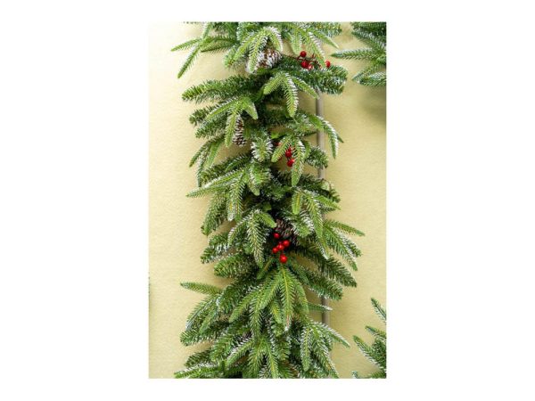 Festone Natalizio Magic con Pigne e Bacche Ghirlanda