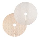 Cuscino Natalizio Rosso con Bordo Ricamato Rowan 45×45 cm 5