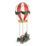 Mongolfiera di Natale con Slitta Noelle Vintage Bizzotto 6