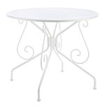 Tavolo Rotondo in Acciaio da Esterno Etienne 28