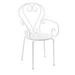 Sedia in Acciao per Esterno Impilabile Etienne 24