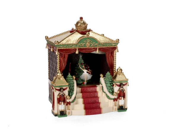 Decorazione Natalizia Teatro con Ballerini Led Jocelin