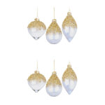 Palline di Natale in Vetro Verde Merry Christmas 4