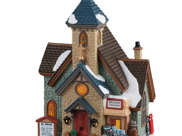 Mensa per i Poveri di San Patrizio Villaggio di Natale Lemax