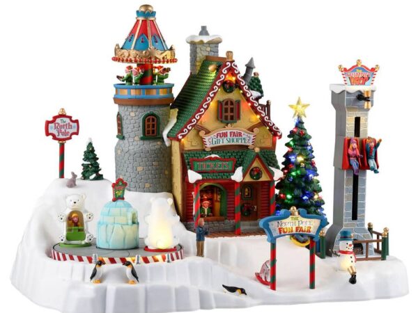 North Pole Fun Fair Villaggio di Natale Lemax