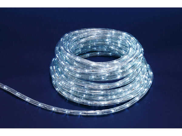 Tubo Led Luminoso Natalizio da Esterno Bianco