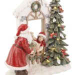 Decorazione Natalizia Arco Marlen con Babbo Natale 25 cm Bizzotto 4
