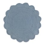 Tovaglietta Sottopiatto Trapuntata Shabby Chic Tonda Blanc Mariclò 9