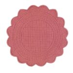 Tovaglietta Sottopiatto Trapuntata Shabby Chic Tonda Blanc Mariclò 11