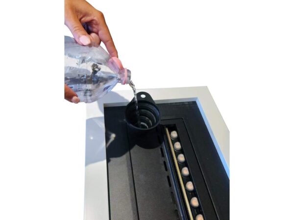 Caminetto a Vapore da Tavolo Bianco Laguna GMR Trading 3