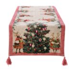 Scatola Regalo con 14 Palline di Natale Shabby Chic Blanc Mariclo 5