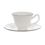 Spazzolino per WC in Ceramica Verde  Shabby Chic Gaby Blanc Mariclò 4