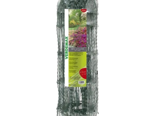Rete per Aiuole in Acciaio Plastificato Verde Verdemax 3