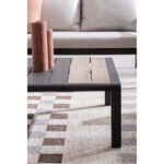 Set da Giardino Elna Antracite Divano 2 Poltrone Tavolino Bizzotto 19