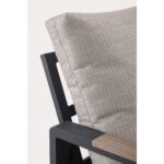 Set da Giardino Elna Antracite Divano 2 Poltrone Tavolino Bizzotto 18