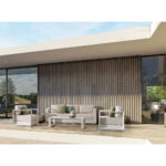 Set da Giardino Moses Divano 2 Poltrone Tavolino Bizzotto 13